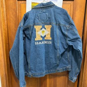 Harris Jean Jacket, size Large